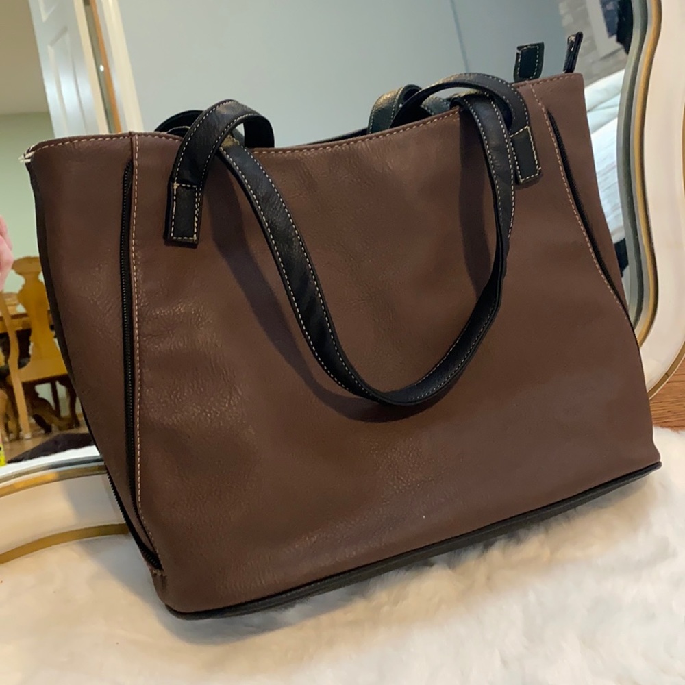 Brown super soft leather purse